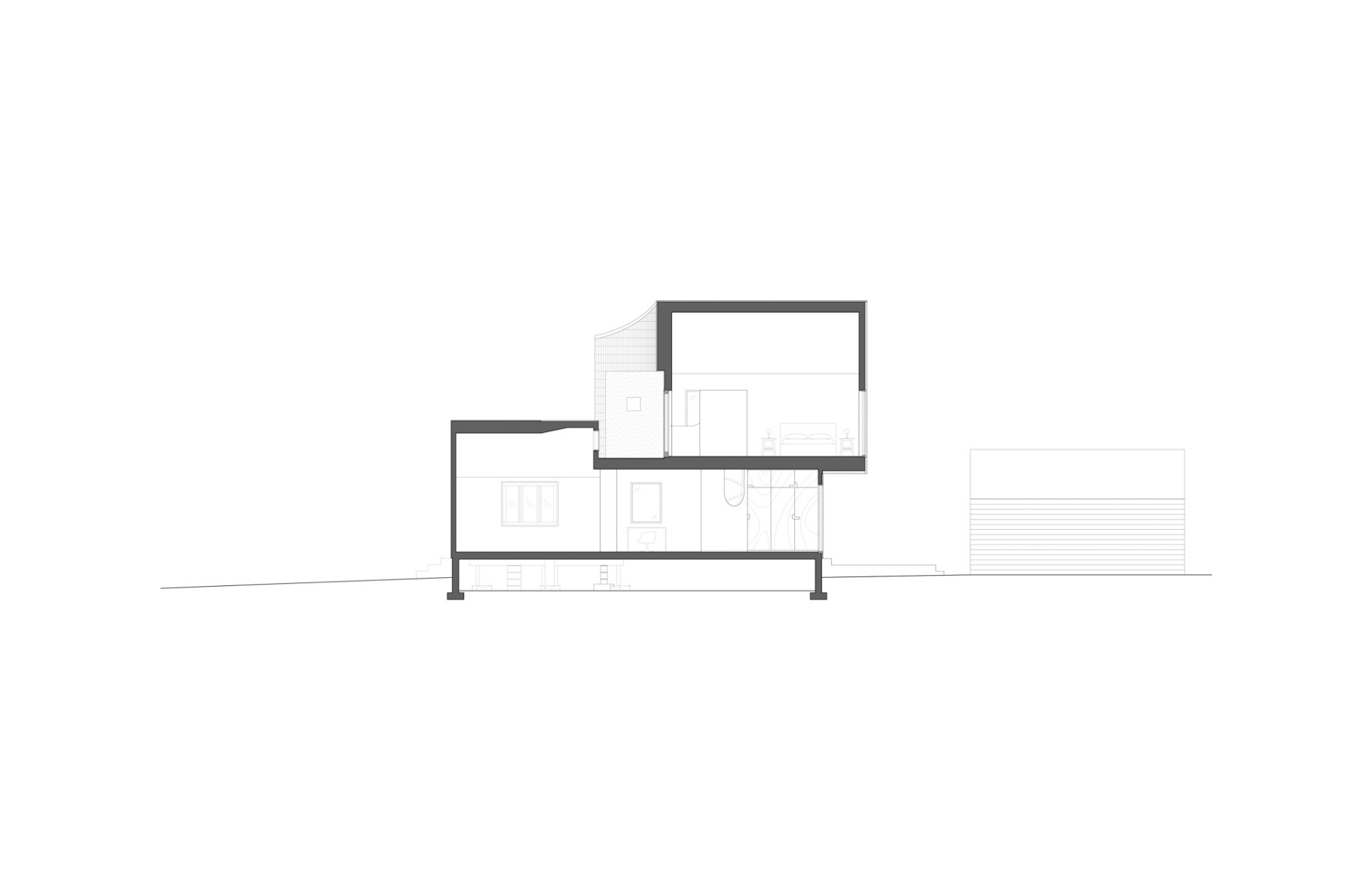 纽约长岛巴比伦单户住宅改造项目丨美国纽约丨Architensions-50