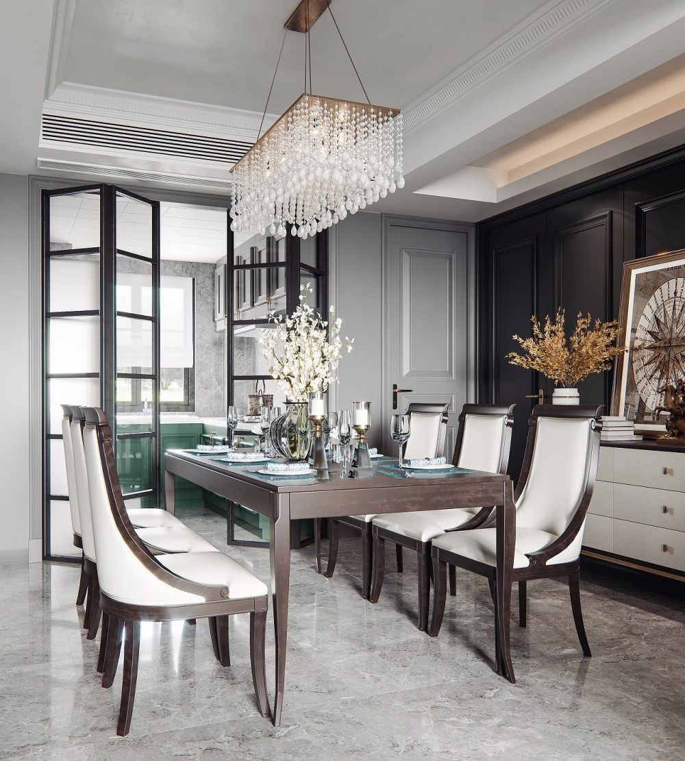 古典美式怡博苑，演绎浪漫空间艺术-9