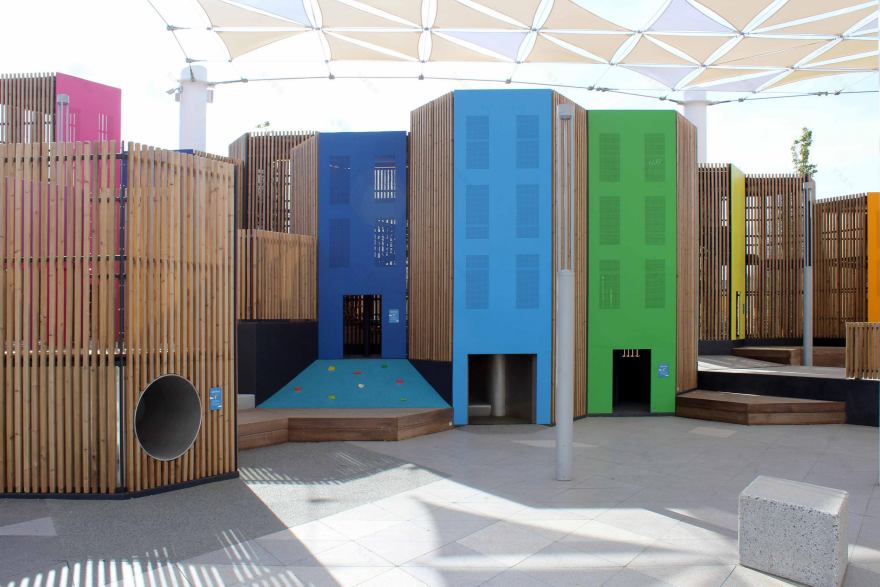 迷你的彩色村庄 | Carve 事务所打造的多功能游乐景观-12