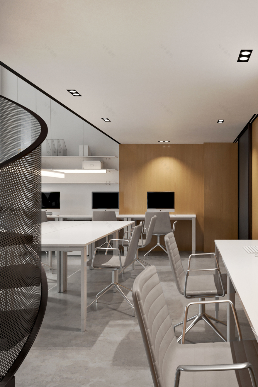基辅中心极简办公室-10