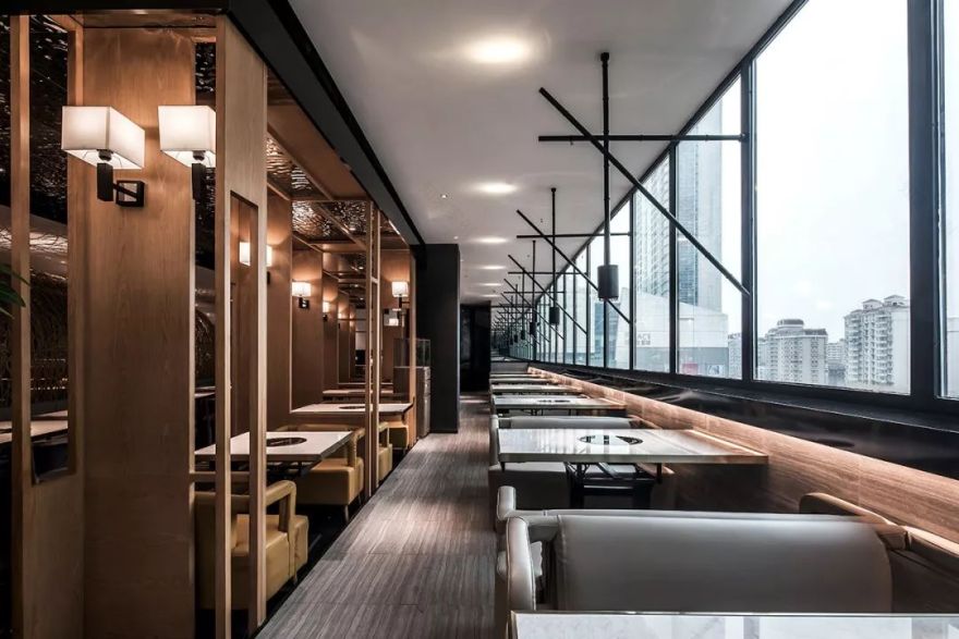 竹影清风,品味东方优雅——无锡山海津餐厅设计-50