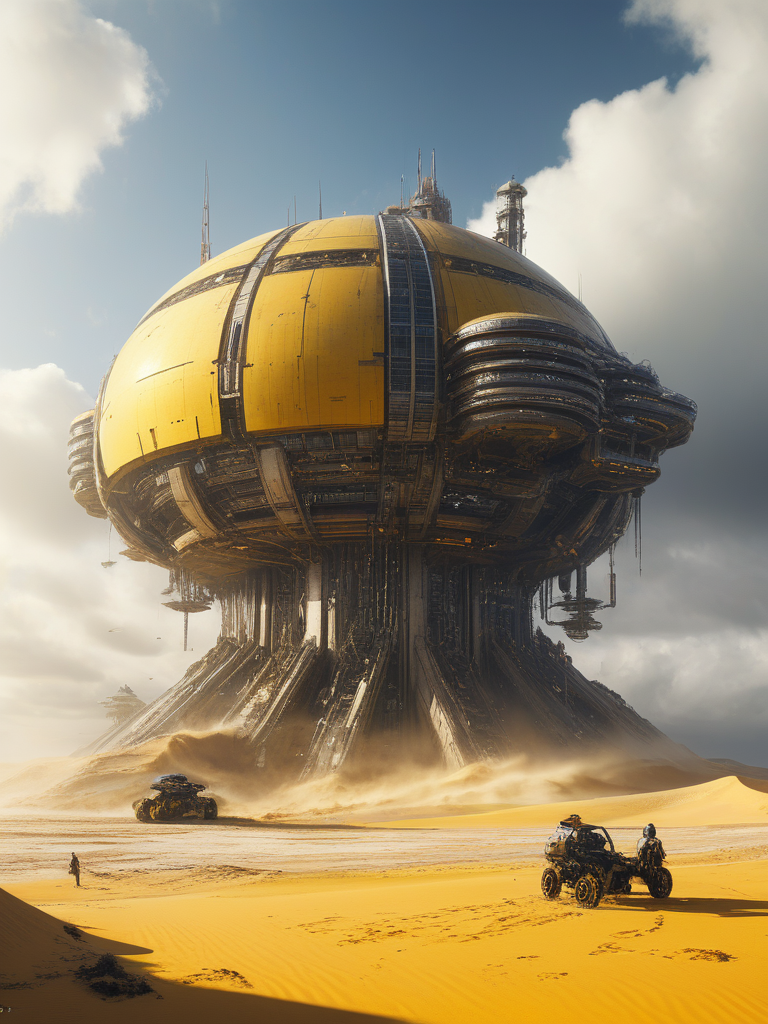 未来科技 荒漠之城-5