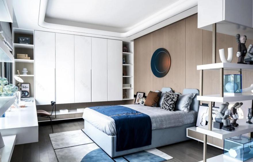 武汉招商公园1872项目B2地块8#样板房丨中国武汉丨明德设计-21