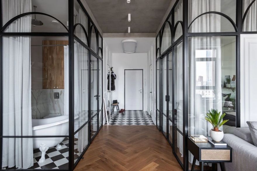 47㎡时尚小宅丨Alexey Sushkov-3