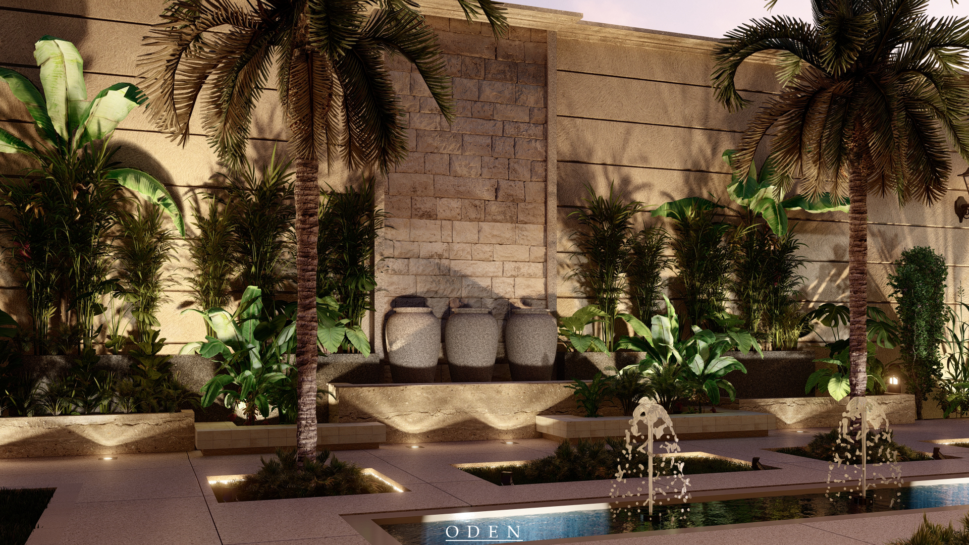 豪华私家花园丨ODEN-7