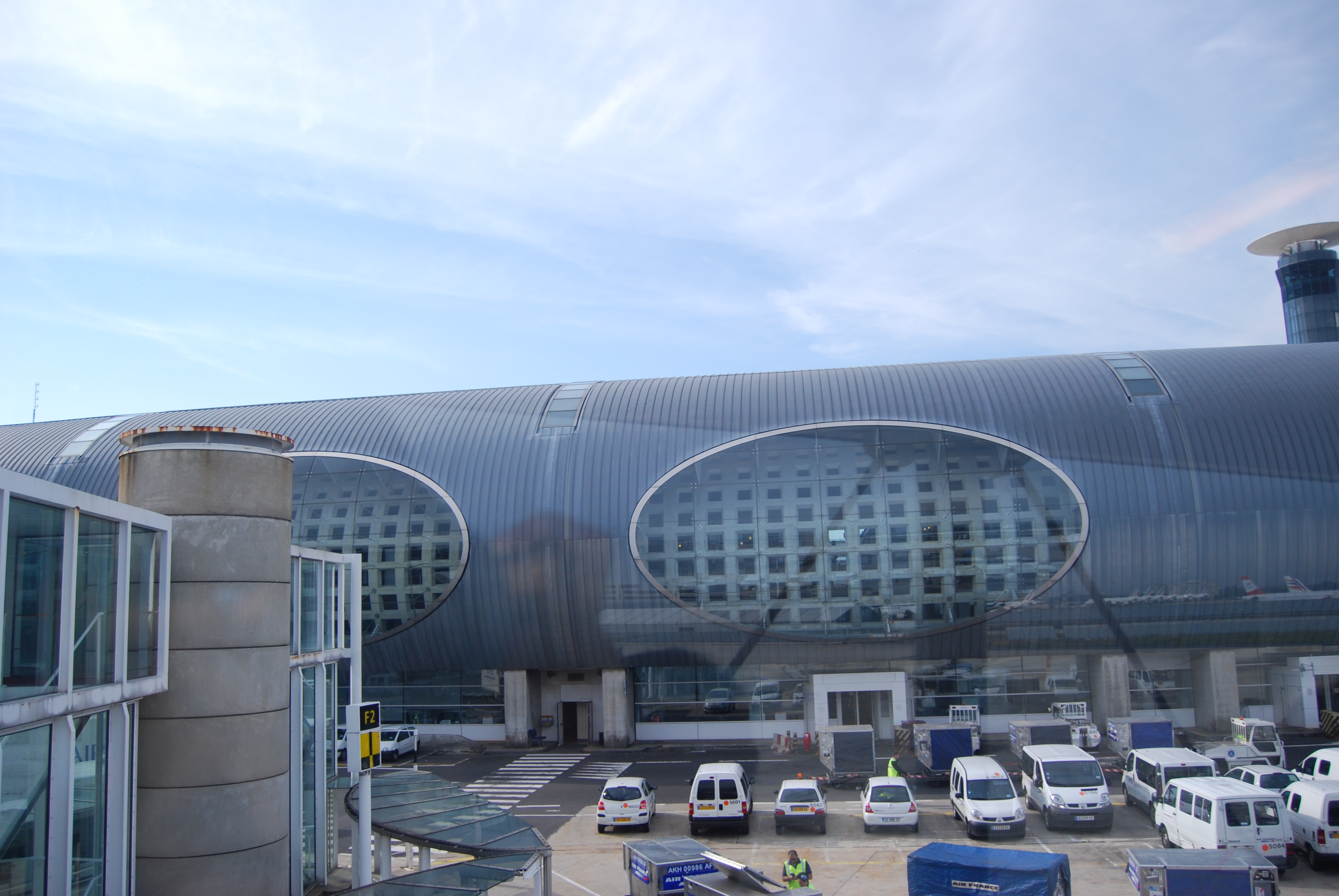 巴黎戴高乐机场航站楼丨法国巴黎丨法国建筑师保罗·安德鲁-10