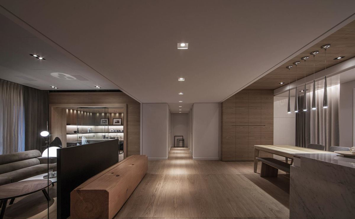 165m²自然欧美风住宅  璧川设计-2