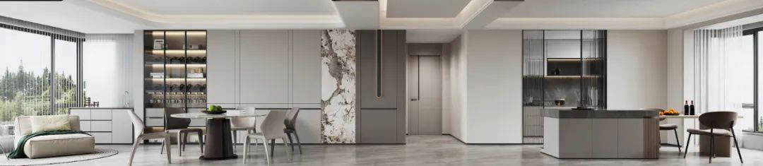 现代极简主义 · 陕西安康 400 平米住宅设计丨中国西安丨张磊设计师团队-24