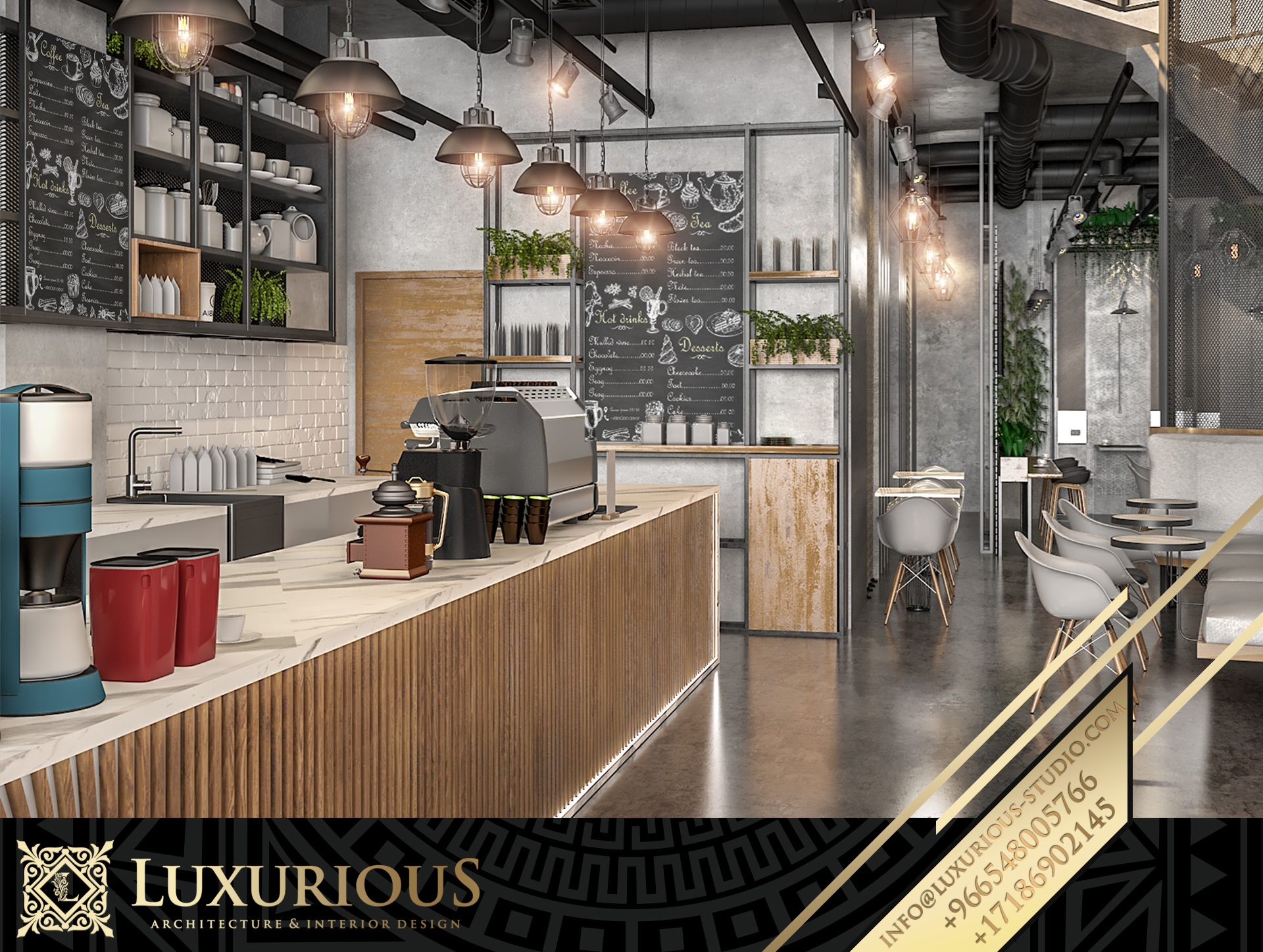 ARABIA CAFE - SAUDI ARABIA | تصميم كوفي شوب ارابيا-4