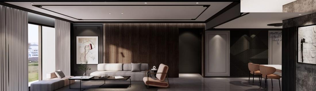 
【一心一舍新作】龙湖椿山，混搭风格设计 -1