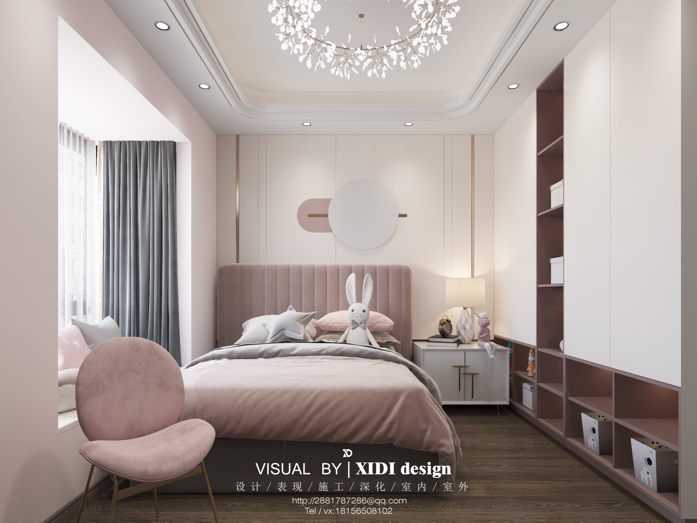 芳桂园沈总雅居，新中式样板间-3