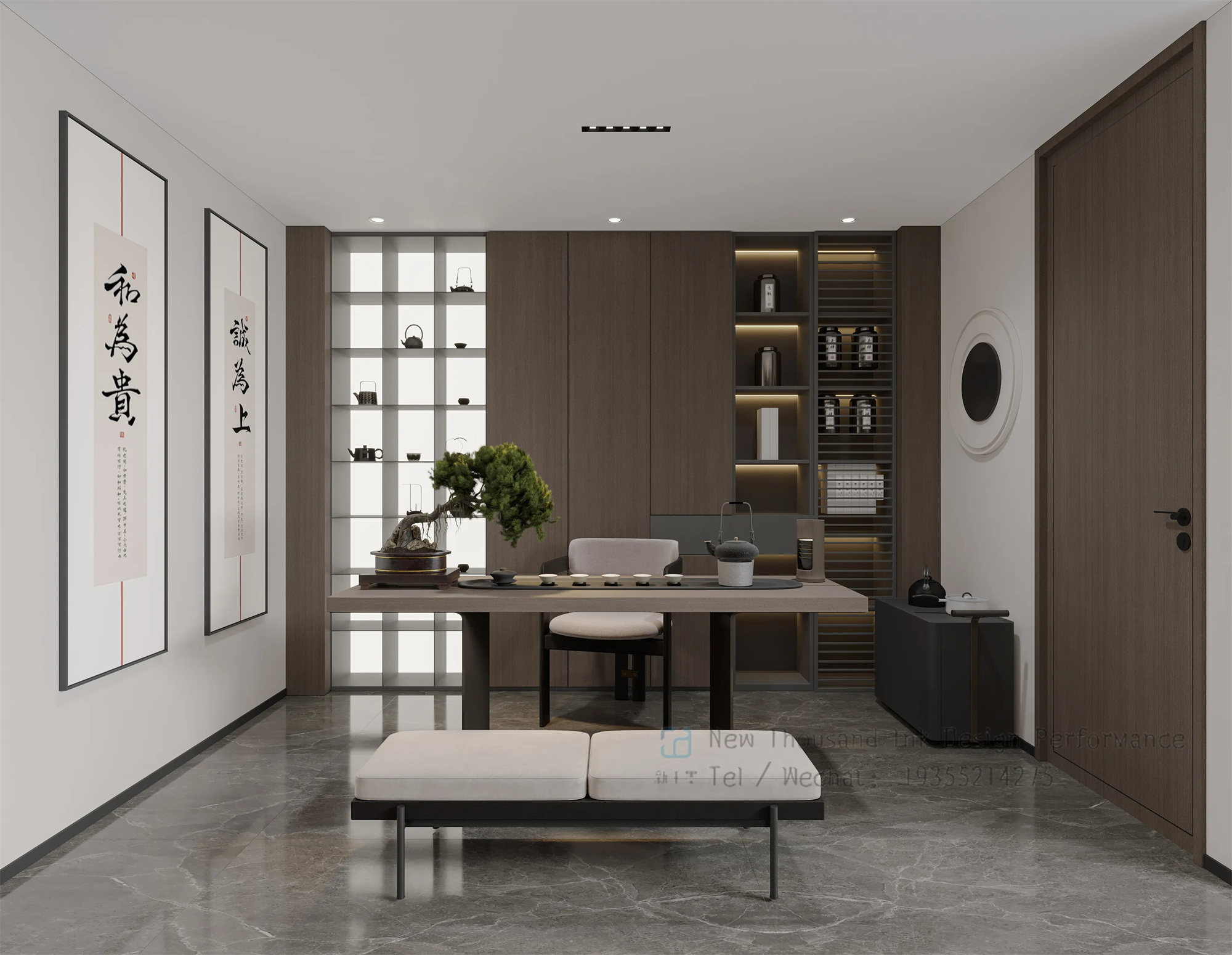 意式极简大平层，艺术和趣味的平衡与融合-4