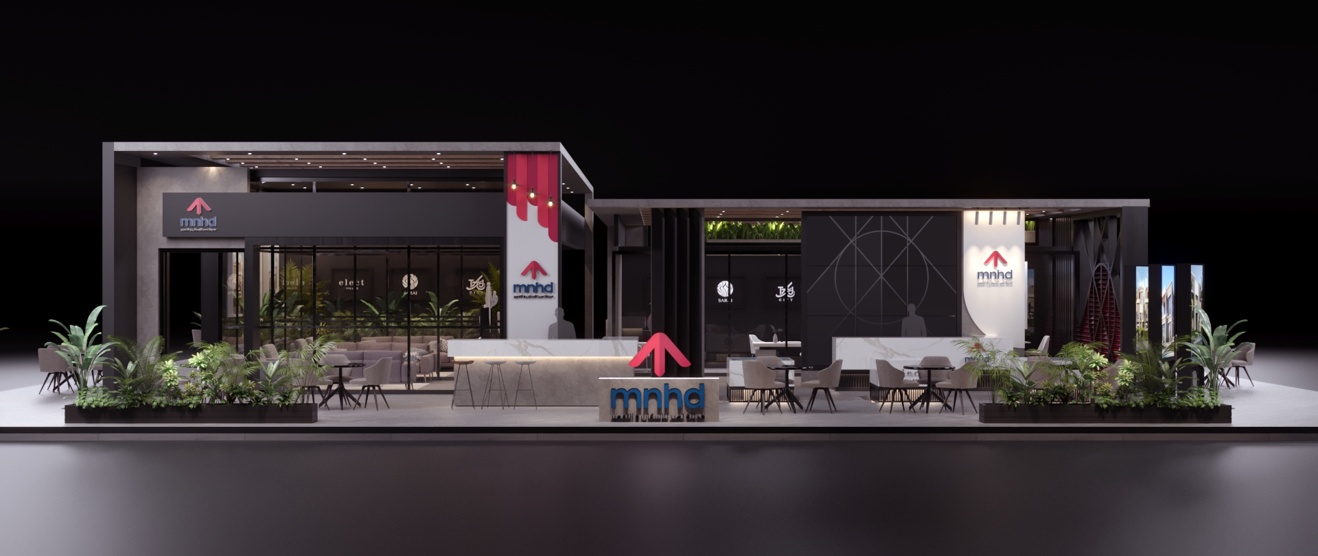 MNHD 展位城市景观 2022丨Outperks Studio.-30