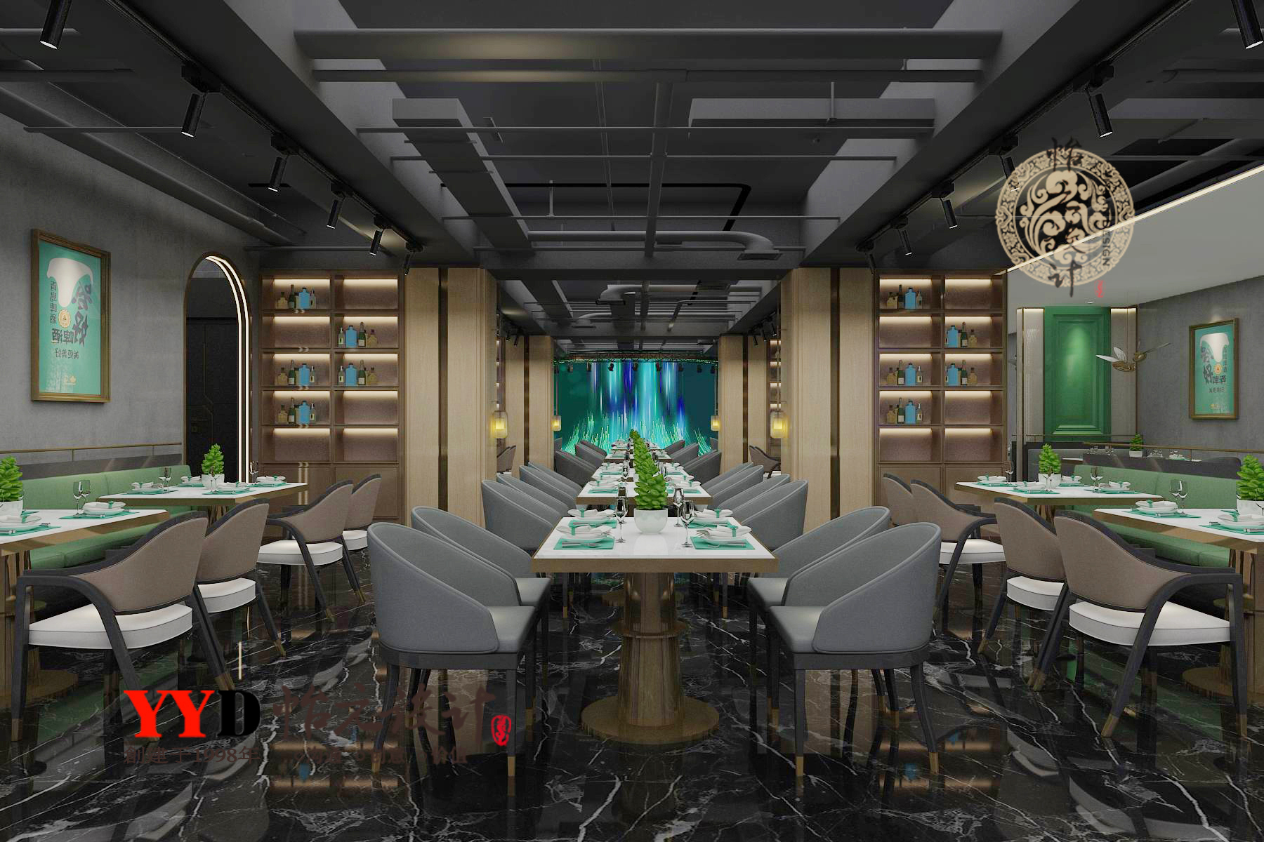 1903 啤酒餐吧设计-7