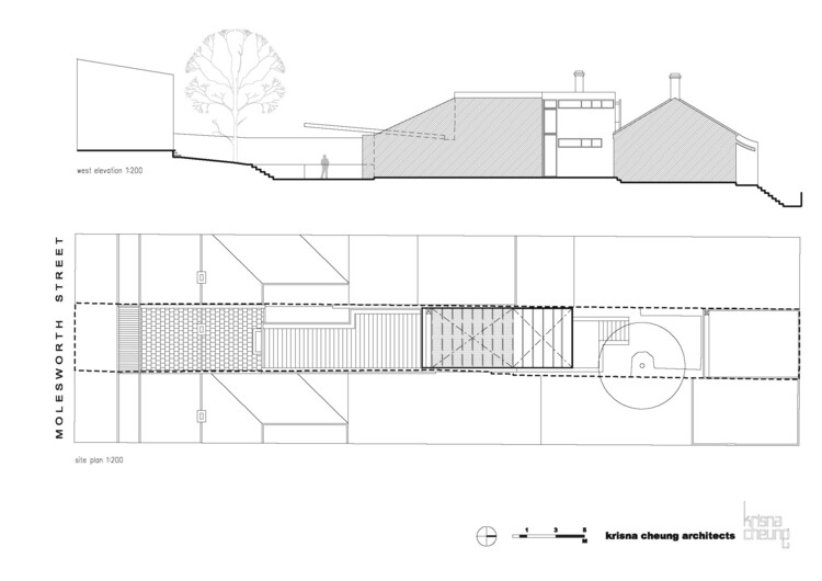 墨尔本排屋改造丨澳大利亚墨尔本丨Krisna Cheung Architects-9