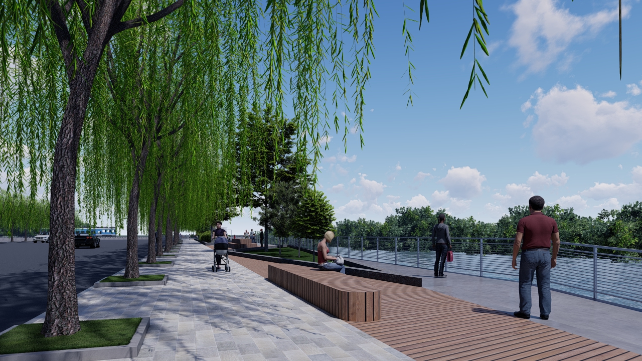 东北某地滨水观景平台-5