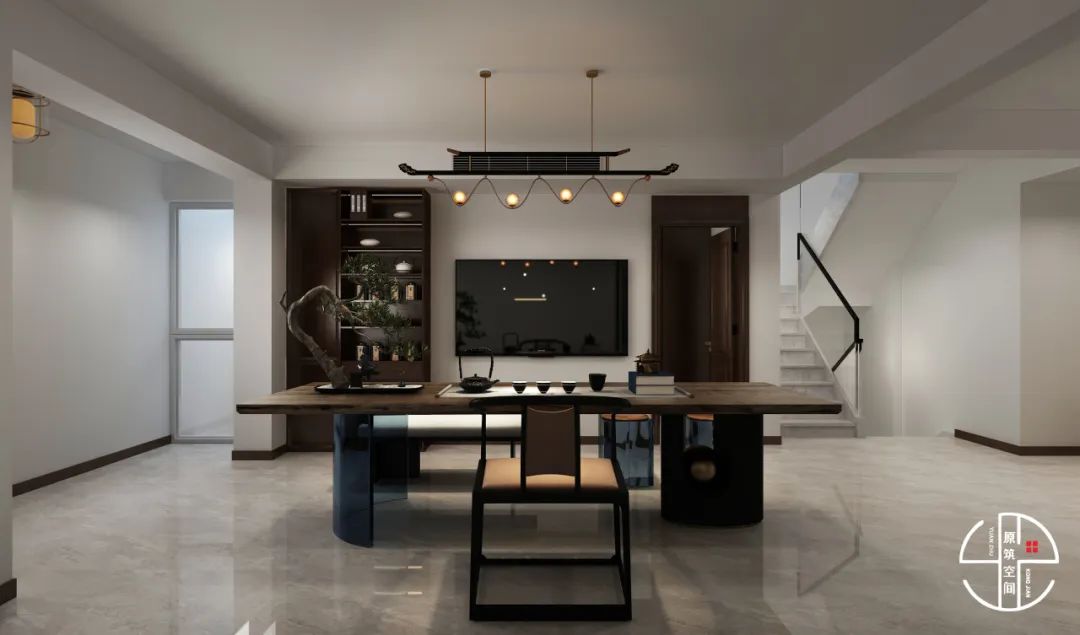 新中式风格 · 红星天铂晗园叠拼住宅设计丨原筑空间孙丽娜设计组-56