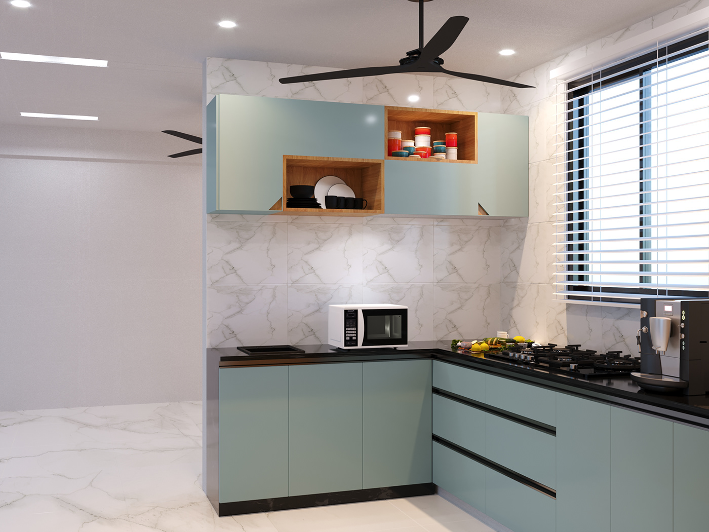 Anastasiya Gushchina丨平层丨FLAT INTERIOR ( ROYAL HOMES )-2