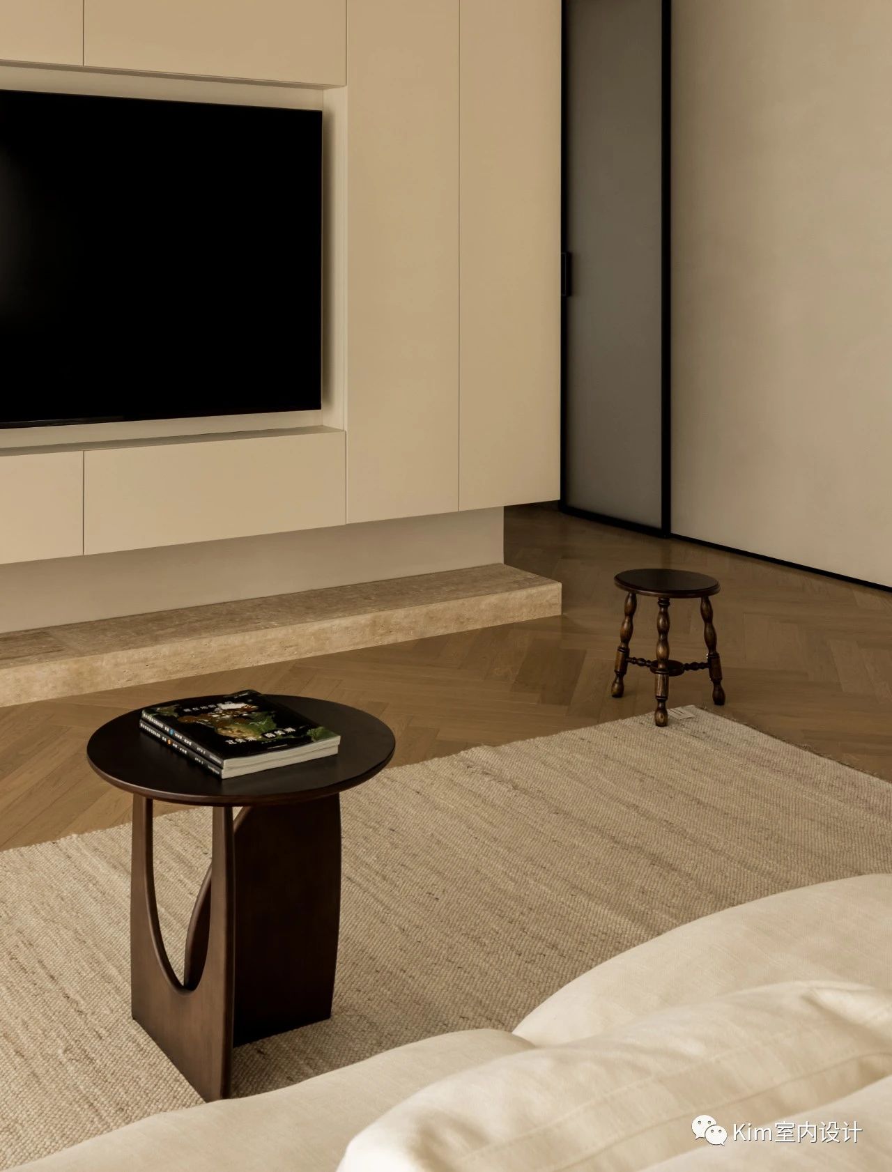 柔和极简,温馨宜居·杭州世贸天辰140㎡设计案例丨中国杭州-2