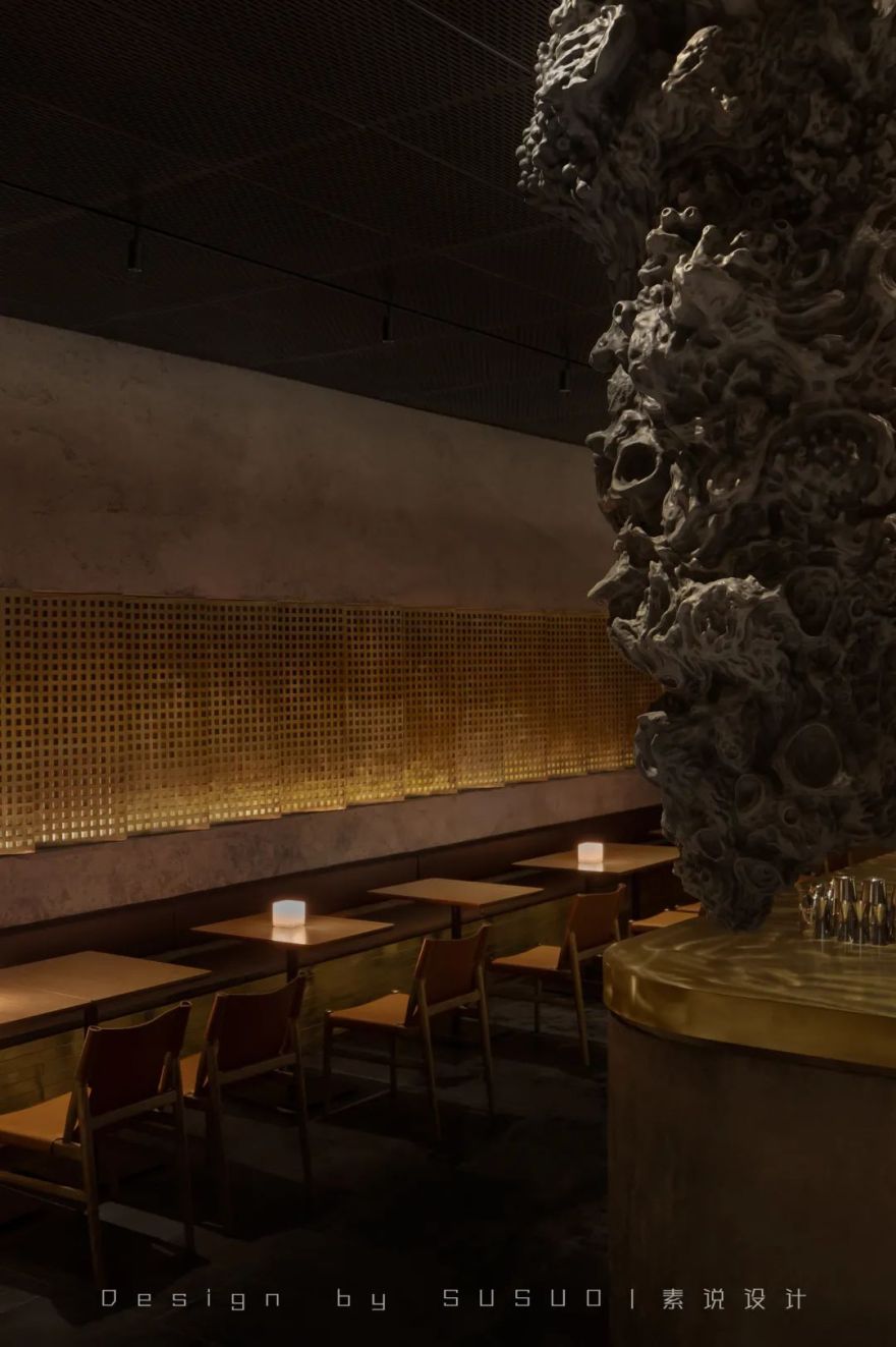 M·M餐酒吧丨中国重庆丨素说设计-39