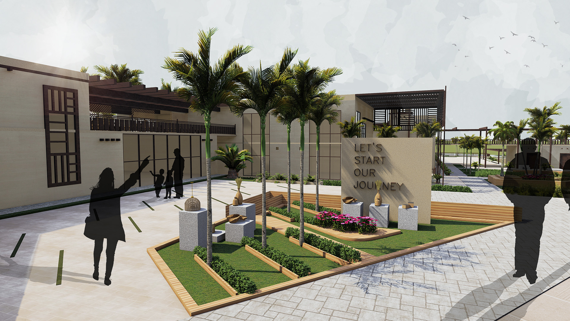 The Palms Crafts Center-Graduation Project-13