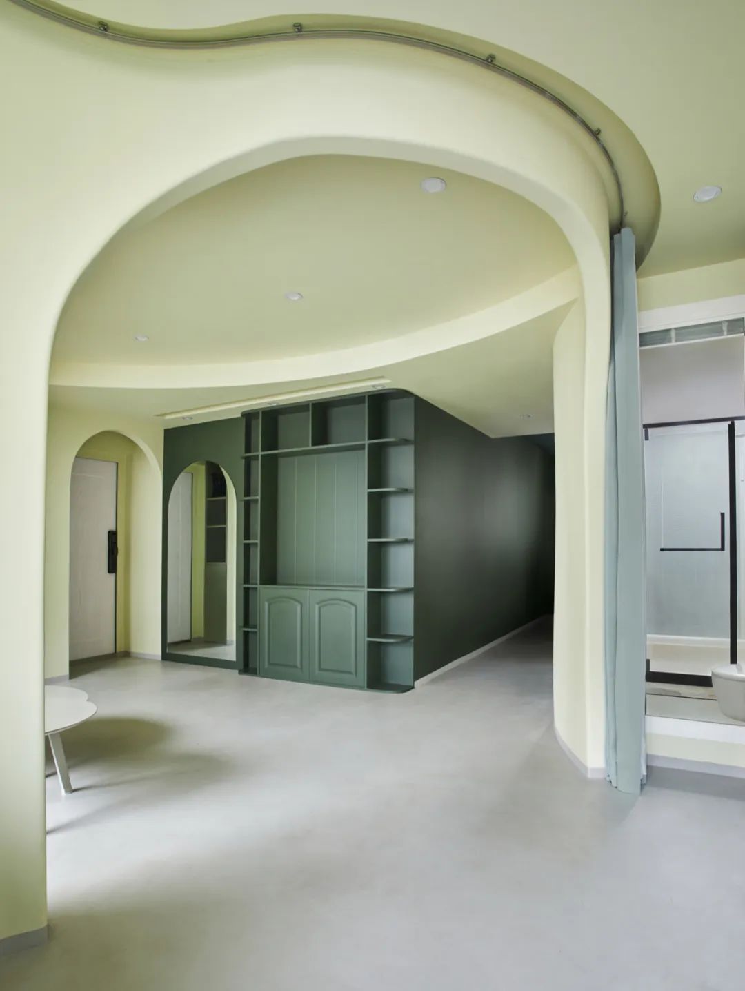 弧线剧场 · 北京 48 平米单身男士家居空间设计丨中国北京丨戏构建筑设计工作室 XIGO STUDIO-56