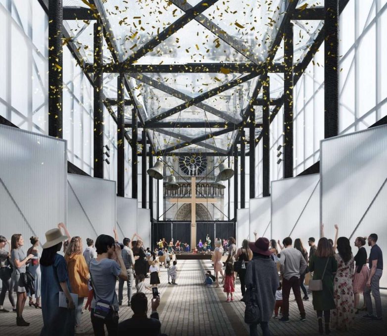 炭化木与透明面板亭子丨法国巴黎丨Gensler-16