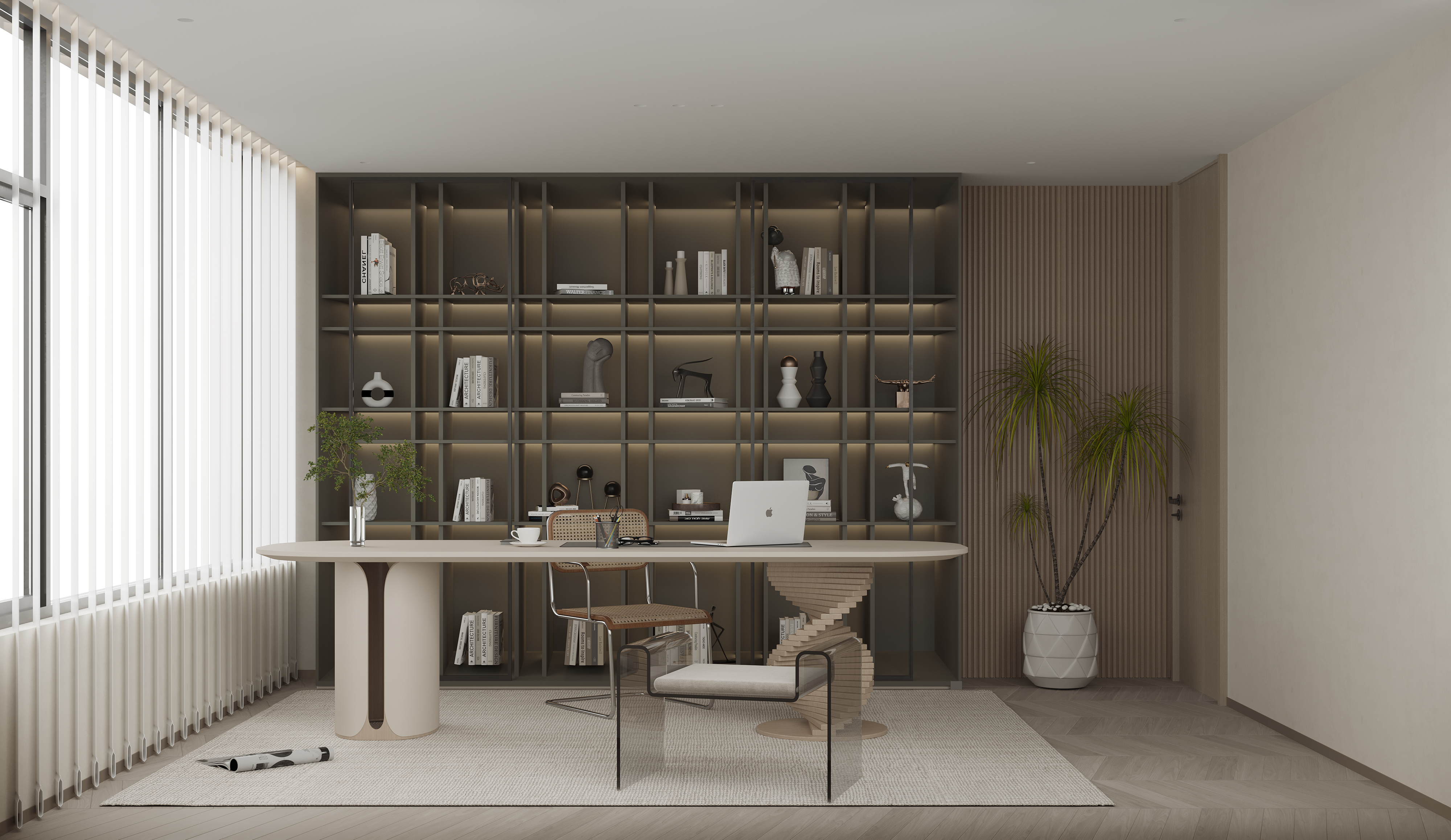 现代风格——白龙马效果-9