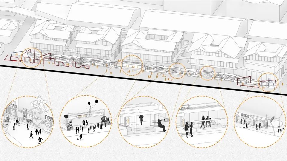 【UDO商业空间设计】“老旧商业街区改造“精细化设计-195