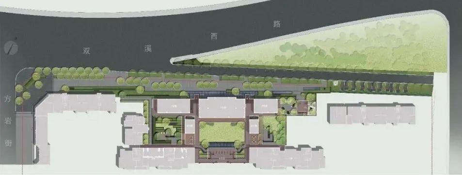 宁波万科锦里江澜后园景观设计丨中国金华丨北京创翌善策景观设计有限公司-4