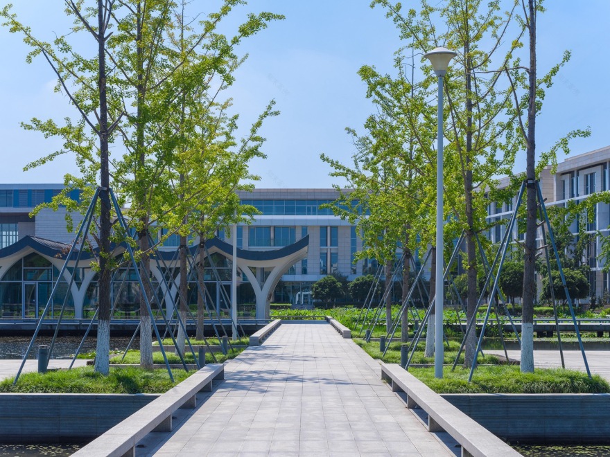 链接时间与空间的流动边界:昆山杜克大学14年生态景观设计丨中国江苏丨Futurepolis未来都市-49