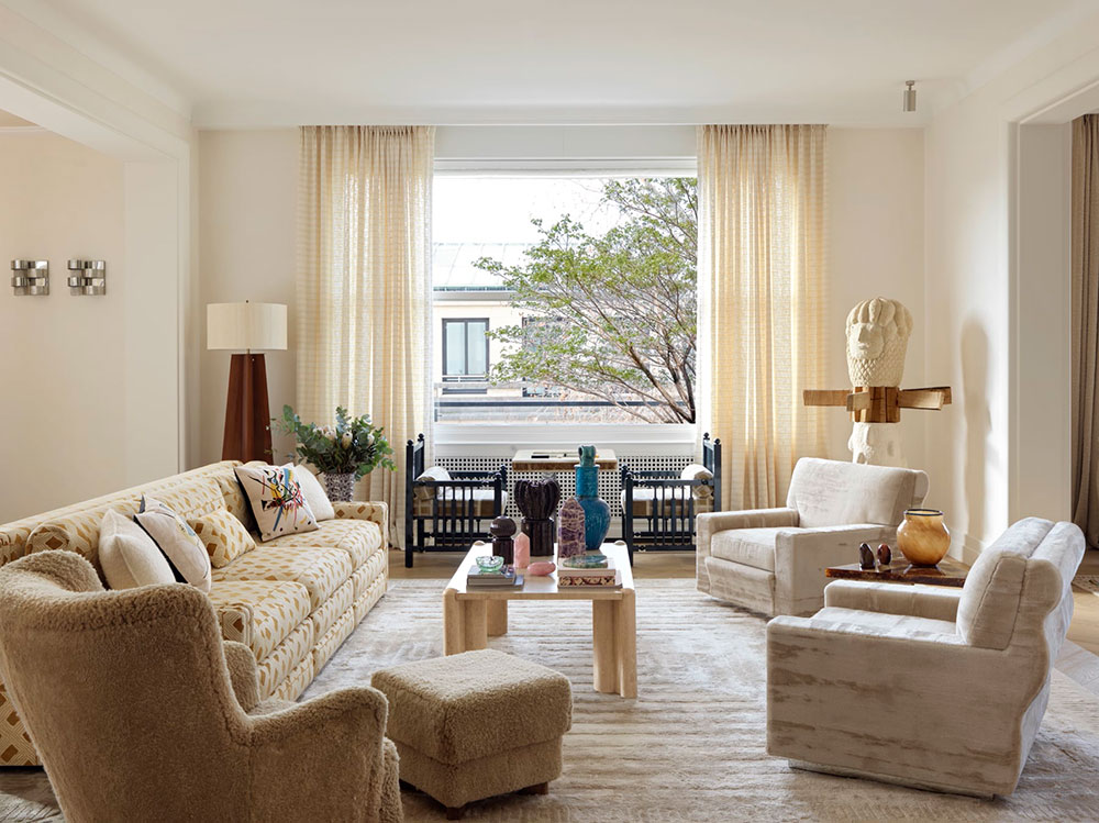 现代巴黎公寓设计中的温暖装饰艺术风格-7