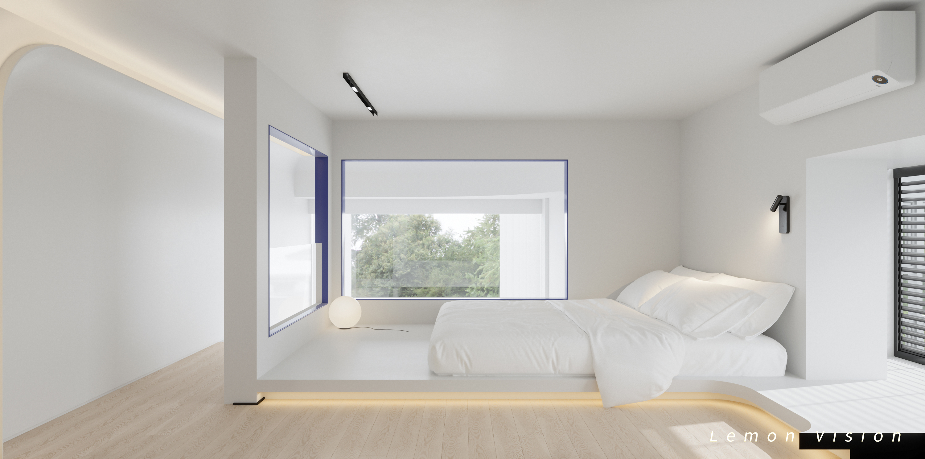 极简渲染，克莱因蓝-1