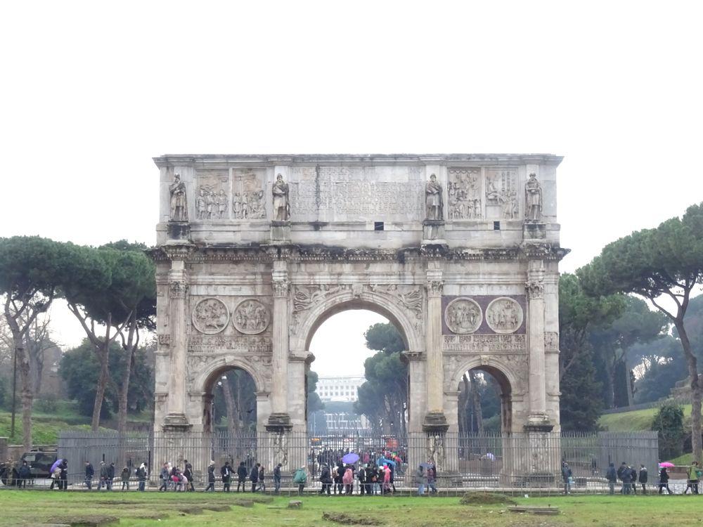 コンスタンティヌスの凱旋門（君士坦丁凯旋门）丨ItalyRoma丨ガイウス・フラウィウス・ウァレリウス・コンスタンティヌス-36