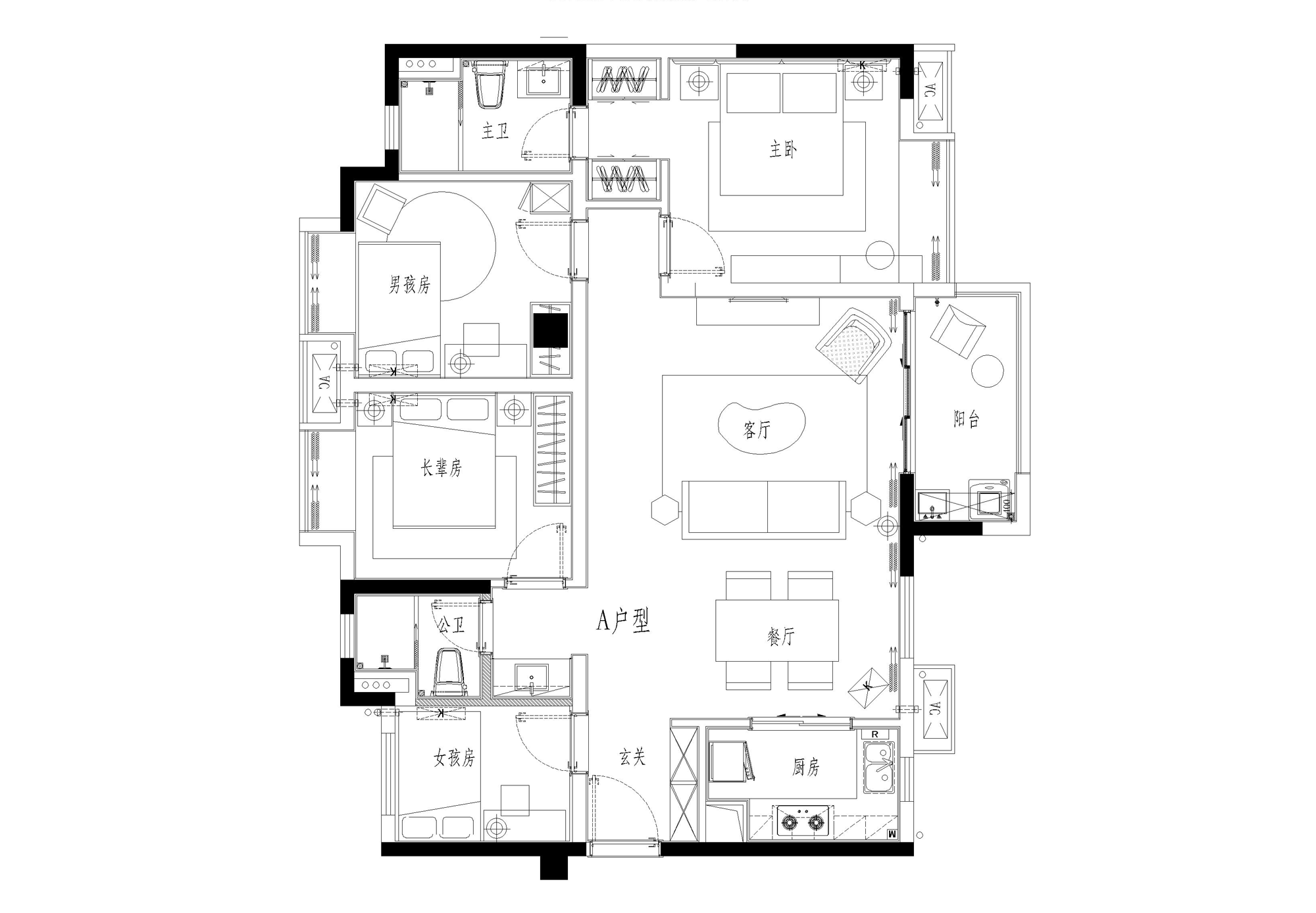 GNU金秋软装：中山万科城 | 轻轻奢华，诗意安居-32