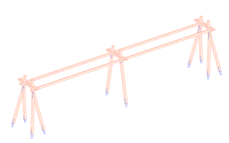 展翅 户外临时装置设计丨中国湖州丨借光实践建筑设计工作室-12