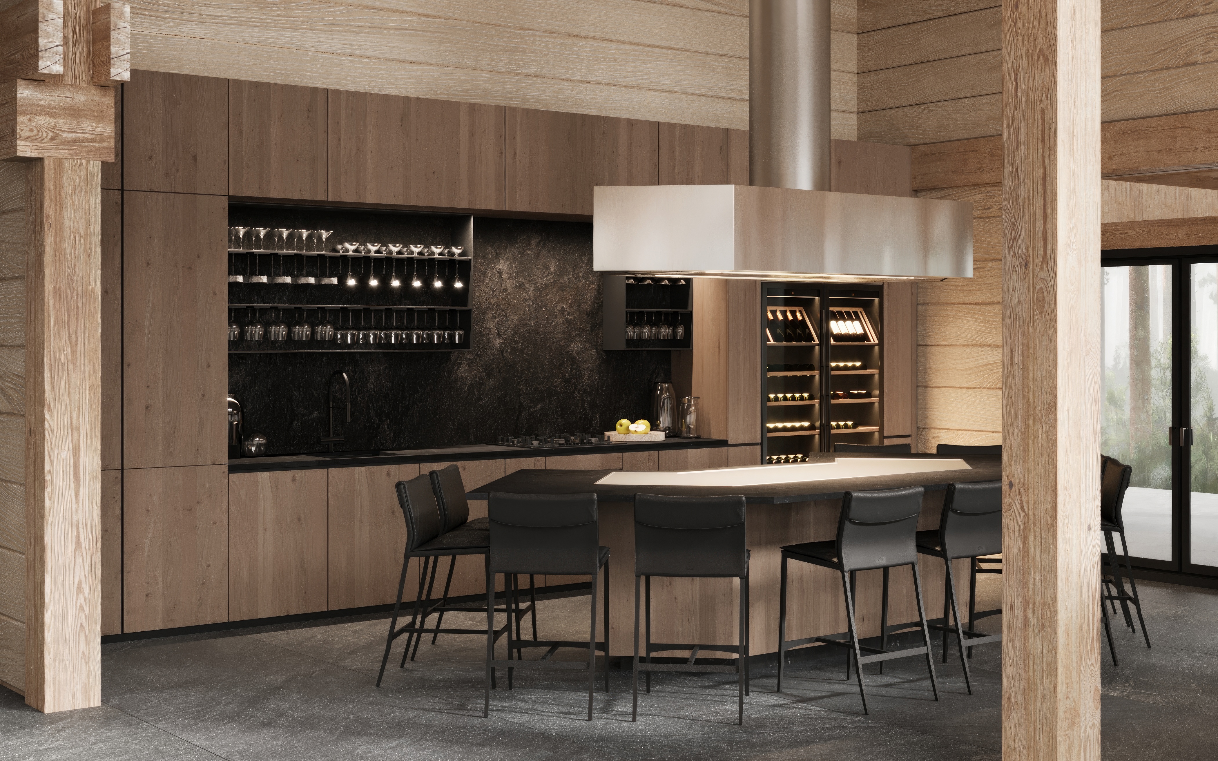 Репино的木屋风格民宿-12