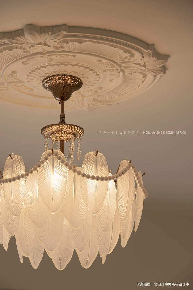 25万元三居94平米装修案例_效果图 - 珠海设计丨还原度超高的高颜值轻复古法式 - 设计本-16