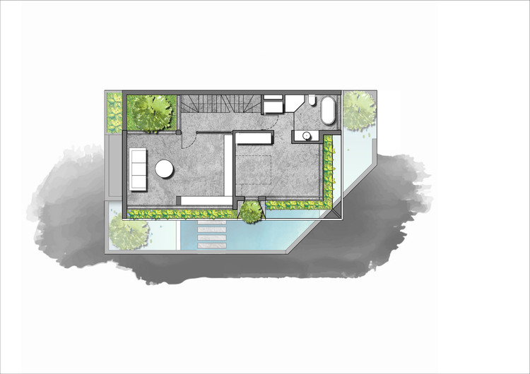 越南“香屋”绿意盎然，钢架遮阳生机勃勃-16