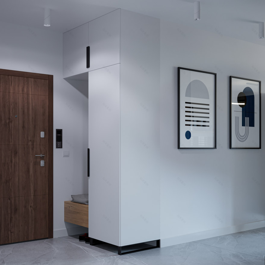 奥尔什丁的现代公寓丨波兰奥尔什丁-17