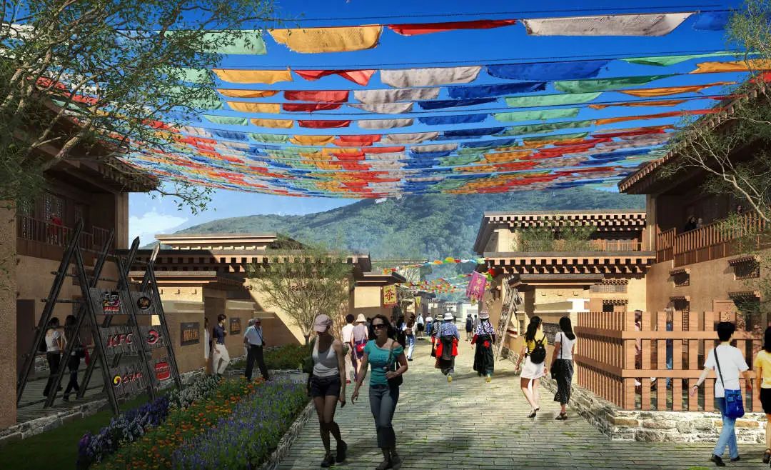 香巴拉秘境 | 扎尕那旅游小镇总体规划-71