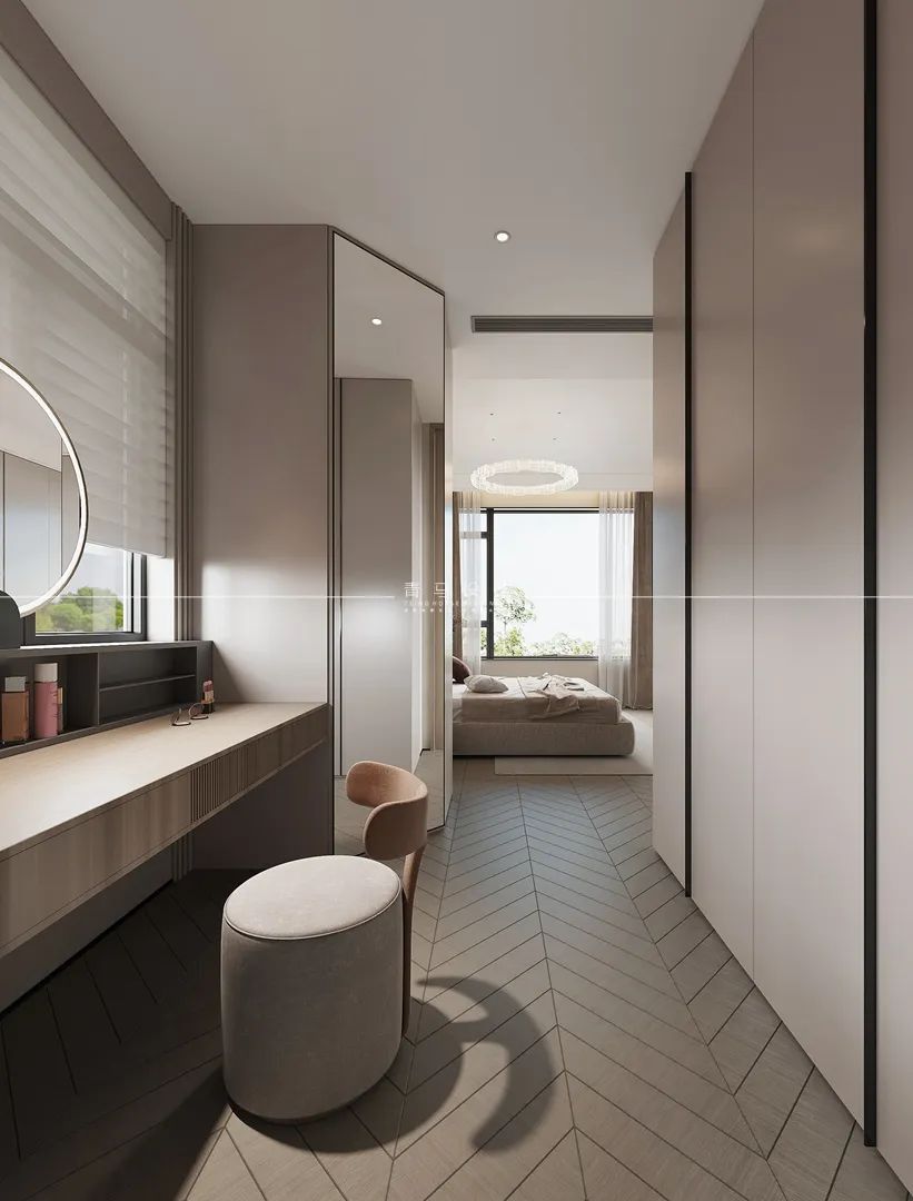 东原印未央现代下叠空间设计丨中国西安丨青马别墅设计-51