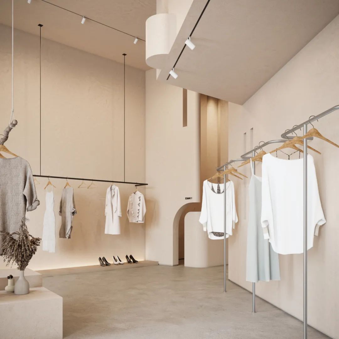 高颜值INS风女装店设计丨中国长沙丨周笙笙全案设计工作室-22