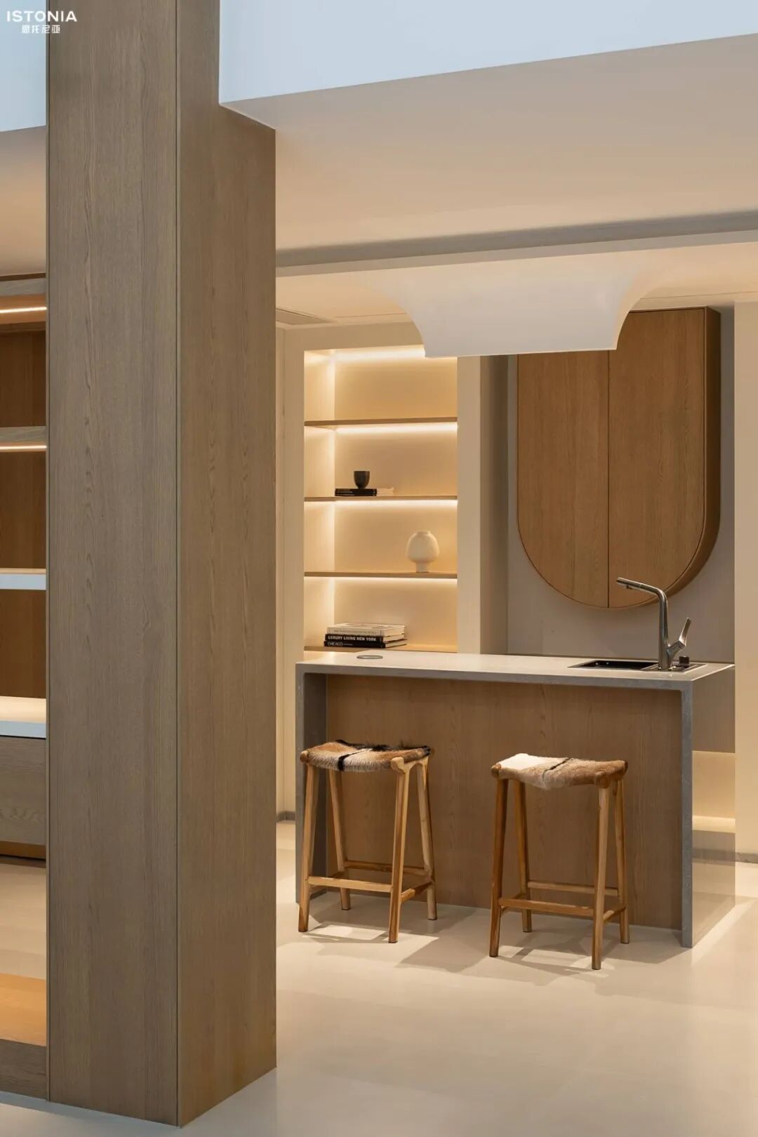 ISTONIA|现代风木质美学构筑的雅致空间-37