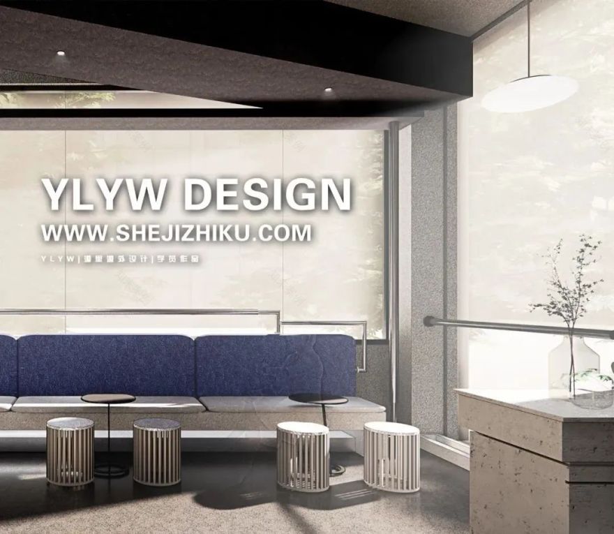 康定斯基灵感几何咖啡厅丨源里源外设计-28