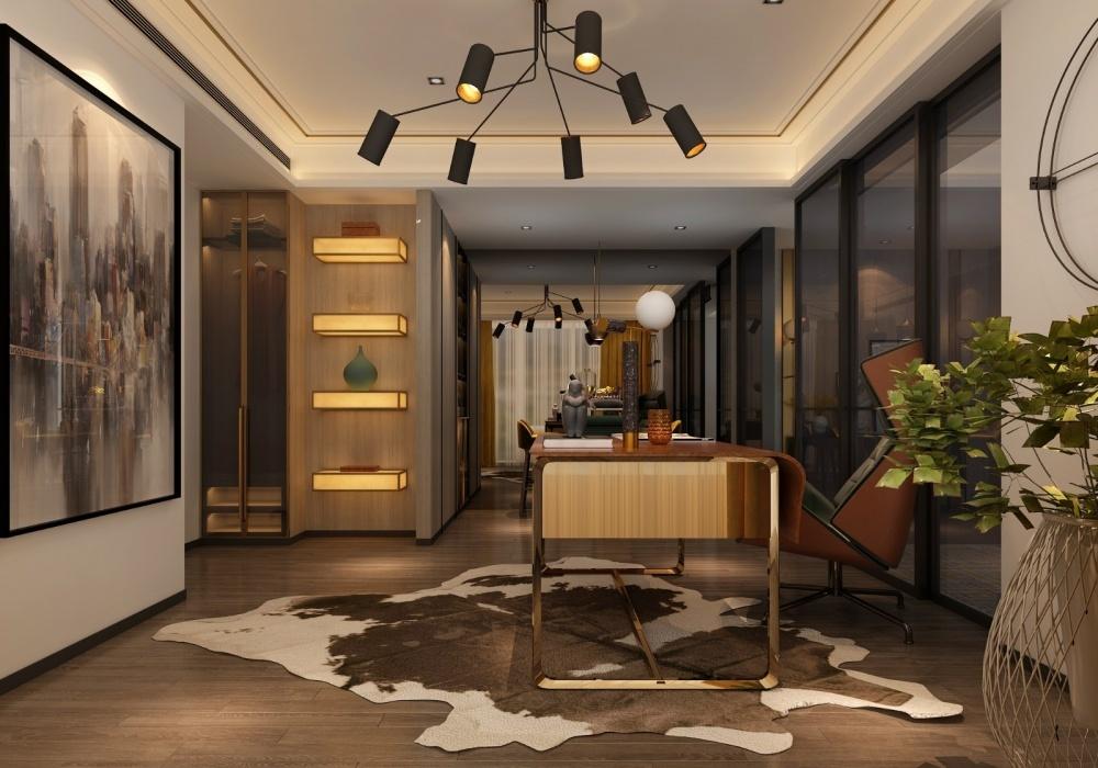 万泰御湖湾轻奢样板间 | 儿童房童真满满,主卧高雅宁静-8