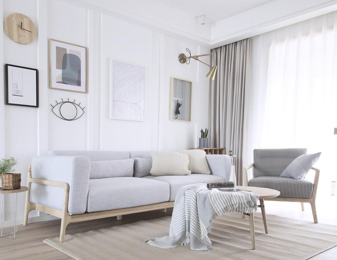 117㎡日北欧风二胎家庭住宅,餐厨空间扩大,儿童房增设高低床-10