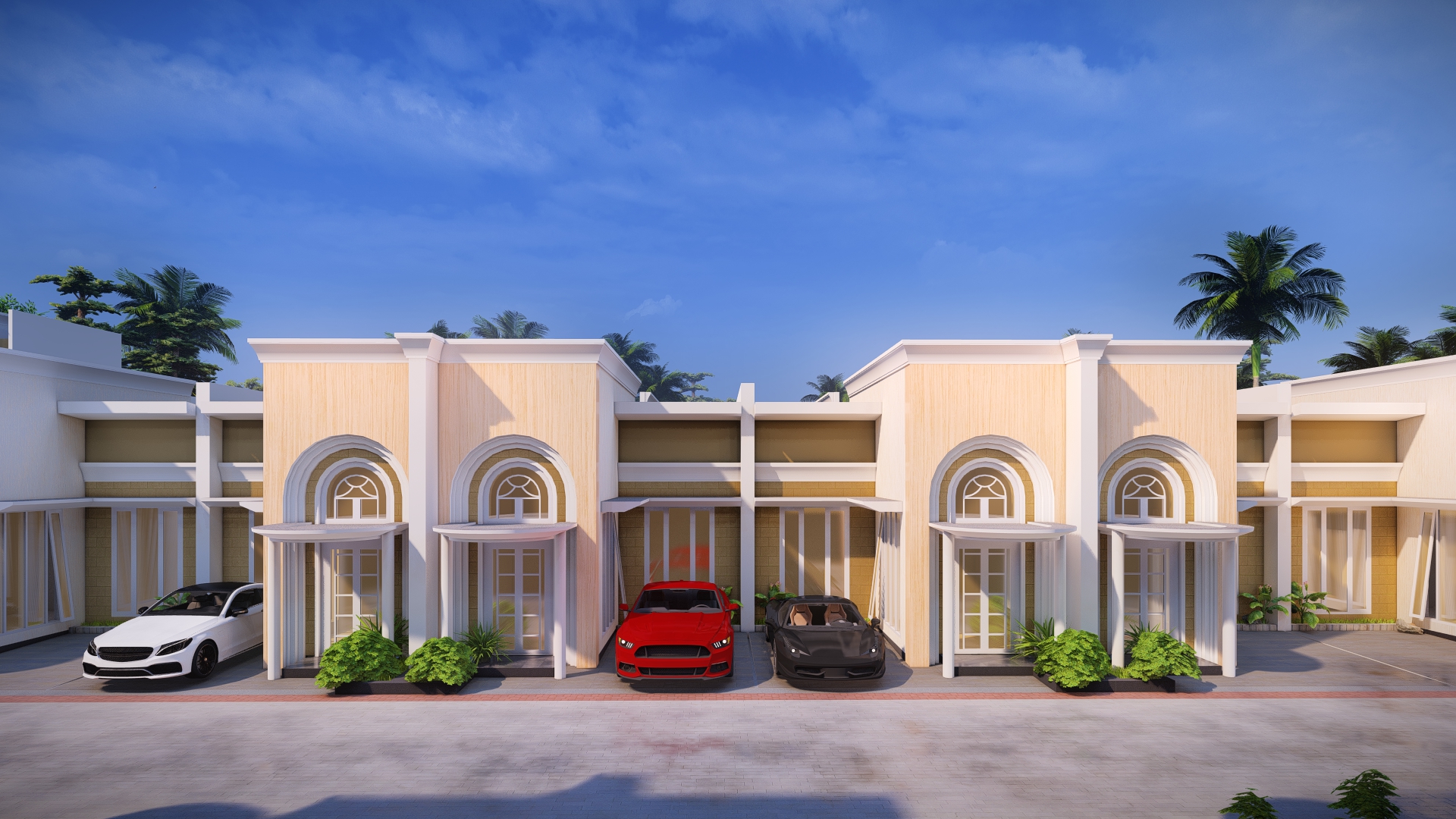 Master Plan of Residental Area-4