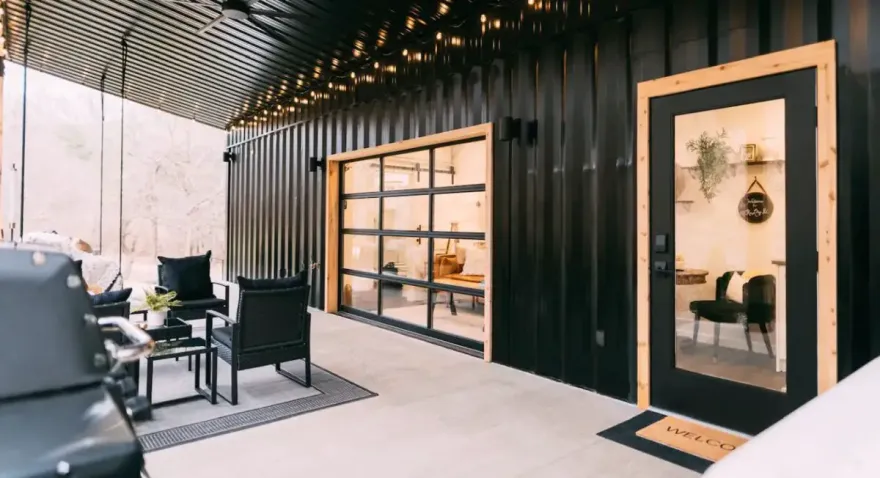 自然之境 | 俄亥俄州的集装箱小屋-1