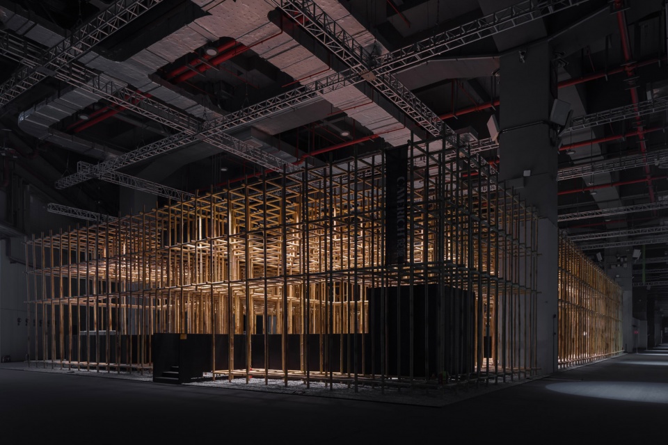 《结构的维度》展陈空间，上海 / 如恩设计研究室-1